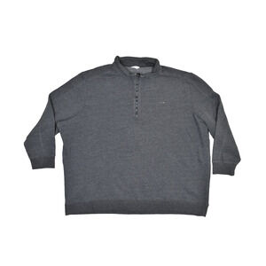 Calvin Klein Men's Quarter Zip Sweater Pullover Size 4XL Big & Tall